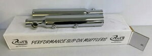 Rush 2.0 C` `bvJbg }t[AGL][Xg N[ n[[ 2000-2006 \teC 20805-200 Rush 2.0h Tip Cut Mufflers, Exhaust Chrome Harley 2000-2006 Softail 20805-200