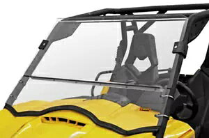 QuadBoss ܂肽݃|J[{l[g tgKX |X W[ 500 570 375735 100-0056 QuadBoss Folding Polycarbonate Windshield Polaris Ranger 500 570 375735 100-0056