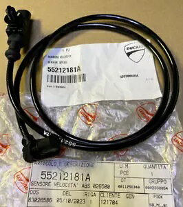 Ducati OEM �X�s�[�h�Z���T�[ ABS�A���A�����X�^�[ 686 ����ѕW�����f�� 55212181A Ducati OEM Speed Sensor ABS, Rear Monster 686 and Standard Models 55212181A �y���s�A���i�z