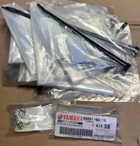 }n OEM YXZ1000R C[NbvLbg x2 & Wbv^C 11  90891-60118-00 90891-30086-00 Yamaha OEM YXZ1000R Wire Clip Kit x2 & 11 Zip Ties 90891-60118-00 90891-30086-00