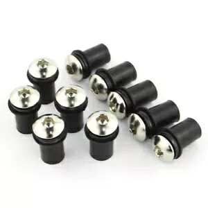 Fit For Yamaha Tracer 900 MT 09 Tracer FJ 09 MT 07 M5 Windshield Bolts Silver Fit For Yamaha Tracer 900 MT 09 Tracer FJ 09 MT 07 M5 Windshield Bolts Silver