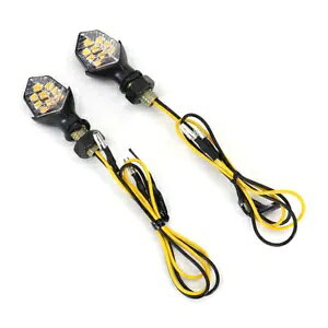 Fit For Honda CRF300L/Rally Aftermarket 10mm Mini LED Turn Signal Light Clear Fit For Honda CRF300L/Rally Aftermarket 10mm Mini LED Turn Signal Light Clear