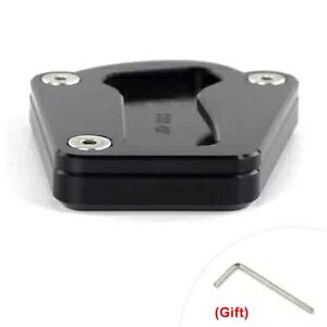 Kickstand Side Enlarger Plate Pad Fit For Yamaha XSR900 XSR 900 2022-2024 Black Kickstand Side Enlarger Plate Pad Fit For Yamaha XSR900 XSR 900 2022-2024 Black