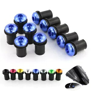 Alloy Windshield Bolts Fit For Yamaha FJR1300 SR 250/500 Tmax500/530 V-Max Blue Alloy Windshield Bolts Fit For Yamaha FJR1300 SR 250/500 Tmax500/530 V-Max Blue �y���s�A���i�z