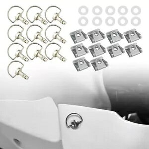 10PCS Quarter Turn+Clip Fairing Dismantle Kit Fit For Ducati 749 916 996 998 999 10PCS Quarter Turn+Clip Fairing Dismantle Kit Fit For Ducati 749 916 996 998 999 �y���s�A���i�z