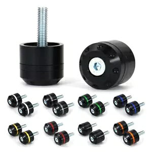 Motorcycle Handlebar Bar End Plug Aftermarket Fit For Kawasaki ER-5 97-06 Black Motorcycle Handlebar Bar End Plug Aftermarket Fit For Kawasaki ER-5 97-06 Black