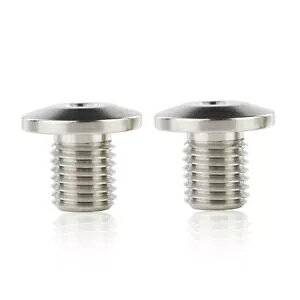Threaded Mirror Hole Plug Screws Fit For 2015-2019 Ducati Scrambler 2017 Silver Threaded Mirror Hole Plug Screws Fit For 2015-2019 Ducati Scrambler 2017 Silver �y���s�A���i�z
