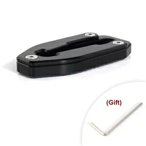 Kickstand Side Enlarger Plate Pad Fit For Honda CB1100 2017-2023 2018 Black Kickstand Side Enlarger Plate Pad Fit For Honda CB1100 2017-2023 2018 Black