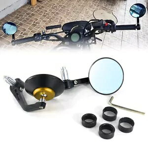 �n���h���o�[�G���h�T�C�h���A�r���[�~���[ Bimota DB11 DB8 2011 DB9 2012 �S�[���h�ɓK�� Handle Bar End Side Rear View Mirrors Fit For Bimota DB11 DB8 2011 DB9 2012 Gold �y���s�A���i�z