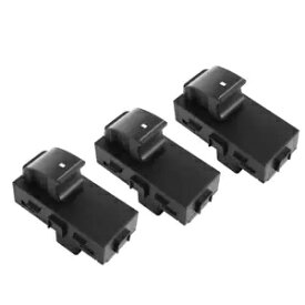 3PC サイドパワーウィンドウスイッチボタン 09-14 シボレートラバース助手席側用 3PC Side Power Window Switch Buttons for 09-14 Chevrolet Traverse Passenger Side