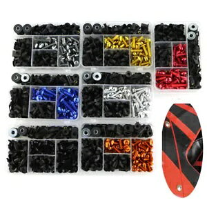 Aluminum Complete Fairing Bolt Kit Screw Fit For Suzuki GSF1200 Bandit 1996-2007 Aluminum Complete Fairing Bolt Kit Screw Fit For Suzuki GSF1200 Bandit 1996-2007
