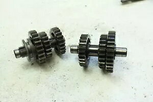1986 ���}�n Moto 4 OEM �T�u �g�����X�~�b�V���� �V���t�g �M�A�t�� B4466 1986 Yamaha Moto 4 OEM Sub Transmission Shafts With Gears B4466 �y���s�A���i�z