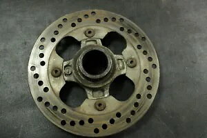 2004 �z���_ Trx400ex OEM ���A �u���[�L ���[�^�[ & �u���P�b�g B4461 2004 Honda Trx400ex OEM Rear Brake Rotor & Bracket B4461 �y���s�A���i�z