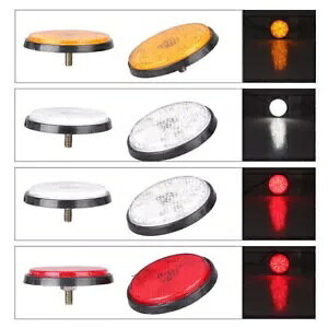I[g LED tN^[e[u[LXgbv}[J[CgCWP[^vjo[TI[g Auto LED Reflector Tail Brake Stop Marker Lights Indicator Lamps Universal Auto