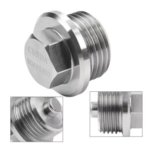M24x2 CGWIChvO BMW F650GS F700GS F800GS M24x2 Magnetic Engine Oil Drain Plug For BMW F650GS F700GS F800GS