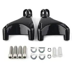 ubN A tbgXg yO }Eg uPbg n[[ X|[cX^[ XL883 1200 04-13 ɓK Black Rear Footrest Peg Mount Bracket Fit Harley Sportster XL883 1200 04-13
