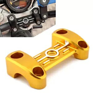 �S�[���h CNC �n���h���o�[ ���C�U�[ �g�b�v�J�o�[ �}�E���g �N�����v BMW R NINE T R9T �X�N�����u���[�p Gold CNC Handlebar Risers Top Cover Mounts Clamp for BMW R NINE T R9T Scrambler �y���s�A���i�z
