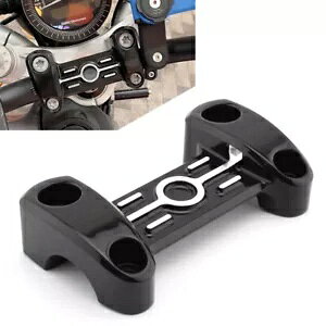 �u���b�N �n���h���o�[ ���C�U�[ �g�b�v �J�o�[ �}�E���g �N�����v BMW R NINE T R9T �X�N�����u���[�p Black Handlebar Risers Top Cover Mounts Clamp for BMW R NINE T R9T Scrambler �y���s�A���i�z