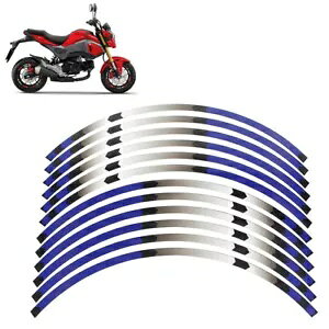 �����z�C�[���X�g���C�v�f�J�[���e�[�v�X�e�b�J�[�z���_ MSX 125 �O���� MSX125 SF 12-2022 RIM WHEEL STRIPES DECALS TAPE STICKERS For HONDA MSX 125 Grom MSX125 SF 12-2022