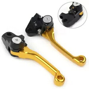 s{bg u[L Nb` o[ K KAWASAKI KX250F/450F KX 250F KX 450F KX250 S[h Pivot Brake Clutch Levers Fit KAWASAKI KX250F/450F KX 250F KX 450F KX250 GOLD