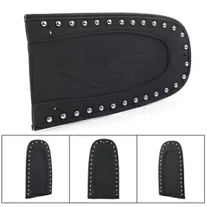 PU U[t[V[gAtF_[悾ꂩubNtBbgn[[Xg[gOCh FLHX 06-19 PU Leather Flame Seat Rear Fender Bib Black Fit Harley Street Glide FLHX 06-19