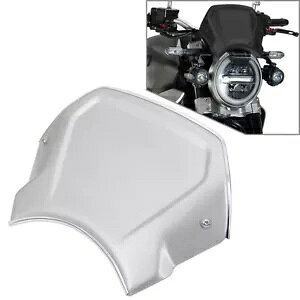 �I�[�g�o�C�t�����g�K���X�t�����g�K���X�f�B�t���N�^�[�V���o�[�z���_ CB650R CB1000R 18-21 Motorcycle Windshield Windscreen Deflector Silver For HONDA CB650R CB1000R 18-21 �y���s�A���i�z