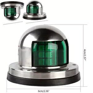 12V bgPxirQ[V LED }oECgv|c[{[g NAV v 12V Yacht Bright Navigation LED Marine Bow Light Lamp Pontoon Boat NAV Lamp