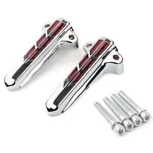 tgAtH[NbOJo[ LED X[NCg n[[c[O FLHR FLHTK FLHX ɓK Front Lower Fork Leg Covers LED Smoke Light fit Harley Touring FLHR FLHTK FLHX