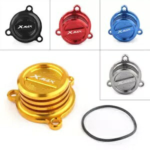 GWICtB^[NALbvJo[ 5 F}n XMAX 250 300 400 2018 Engine Oil Filter Clear Caps Cover 5 Colors For Yamaha XMAX 250 300 400 2018