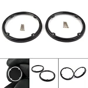 AcA[pbNXs[J[gtBbgn[[GNgOChEg~ebhgCOCh Rear Tour Pak Speaker Trim Fit Harley Electra Glide Ultra Limited Tri Glide