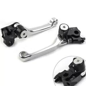 u[L Nb` o[ s{bg tBbg z_ CRF250R 2007-2022 CRF450R 2007-2020 Vo[ Brake Clutch Levers Pivot Fit Honda CRF250R 2007-2022 CRF450R 2007-2020 SILVER