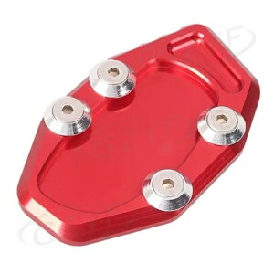 CNC LbNX^h TChX^h tbgpbh gv[g }n R25 R3 ɓK CNC Kickstand Side Stand Foot Extension Pad Enlarger Plate Fit YAMAHA R25 R3