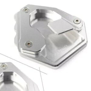 LbNX^h TChX^h tbgv[gpbh tBbg z_ CRF1000L AtJcC 16-17 Vo[ Kickstand Side Stand Foot Plate Pad Fit Honda CRF1000L Africa Twin 16-17 Silver