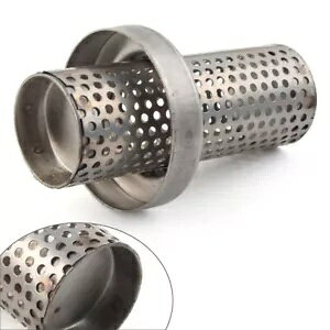 排気 60.5 ミリメートル DB キラーサイレンサーマフラーバッフルノイズ除去 103 ミリメートルバイク Exhaust 60.5mm DB Killer Silencer Muffler Baffle Eliminate Noise 103mm Motorbike