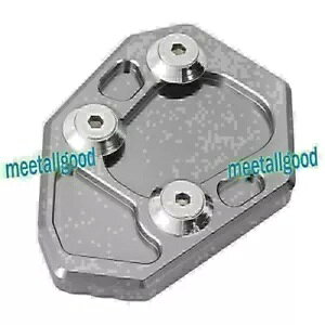 LbNX^h gpbh TChv[g X^h tbgtBbg BMW S1000RR 2010-2014 O[ Kickstand Enlarge Pad Side Plate Stand Foot fit BMW S1000RR 2010-2014 Grey