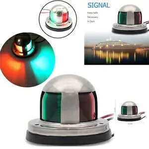 2 IN 1 XeX|{[g}bgDirQ[V LED Cg 12V ̔ DJ8 2 IN 1 Stainless Steel Boat Marine Yacht Bow Navigation LED Light 12V Sales DJ8