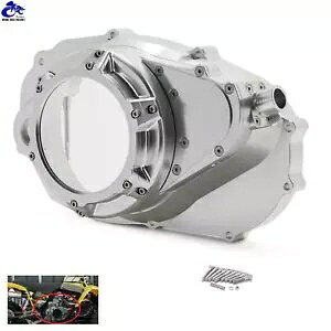 �V���o�[�r���b�g�N���b�`�J�o�[���}�n�o���V�[ 350 ���b�N�A�b�v�f�B�b�v�X�e�B�b�N YFZ350 87-06 Silver Billet Clutch Cover For Yamaha Banshee 350 Lock Up Dipstick YFZ350 87-06