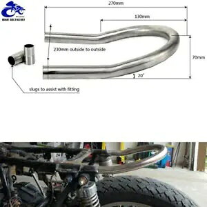 230 ~[gJtF[T[At[t[vubgX^CV[g[W CC z_ CB 550 750 230mm Cafe Racer Rear Frame Hoop Brat Style Seat Large CC for HONDA CB 550 750