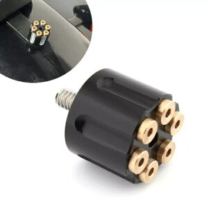 AV[glWtF_[lWibg 6 mm n[[\teC_CipubN- Rear seat screw fender screw nut 6 mm for Harley Softail Dyna black-