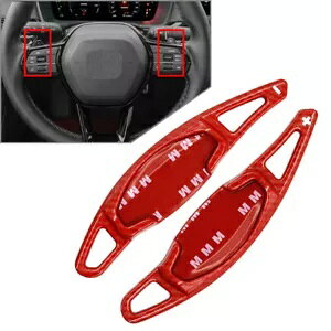 z_ VrbN 11th 2022+ bhJ[pXeAOzC[VtgphVt^[g- Steering Wheel Shift Paddle Shifter Expansion for Honda Civic 11th 2022+ Red Car-