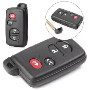 3 + 1 {^X}[gL[Ԃ̃L[P[Xg^vEX 2010-2013 12- 3+1 Buttons Smart Key Car Key Case for Toyota Prius 2010-2013 12-
