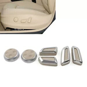 J[V[gXCb`{^Jo[LbgAEfB A3 A4 A5 A6 A7 Q3 Q5- Car seat switch adjustment button cover kit for Audi A3 A4 A5 A6 A7 Q3 Q5-