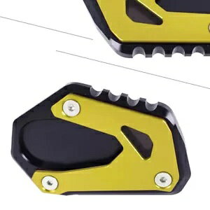 TChX^hgAX^hpbhAS[hAXYL GSX8S GSX-8S 8S 2023-p Side Stand Enlargement, Stand Pads, Gold, for Suzuki GSX8S GSX-8S 8S 2023-