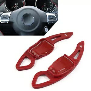 tHNX[Q St 5 St 6 WFb^ pT[gpXeAOzC[VtgphGNXeV bh- Steering wheel shift paddles extension for Volkswagen Golf 5 Golf 6 Jetta Passat red-