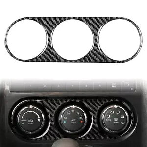 GARXCb`plJo[J[{t@Co[_bW`W[ 2008-2014- Air Conditioning Switch Panel Cover Carbon Fiber for Dodge Challenger 2008-2014-