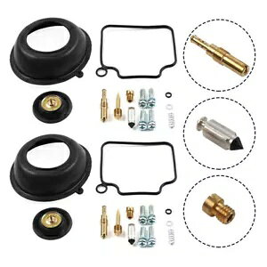 2 pbN Lu^[CLbg & _Ct z_ VT750C VhE GA 2004-2008-p 2 Pack Carburetor Repair Kit & Diaphragm for Honda VT750C Shadow Aero 2004-2008-