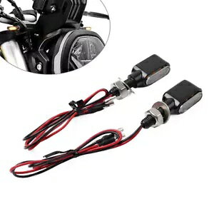 2x I[goCECJ[~jECJ[fBXvCCgAo[ubNjo[T- 2x motorcycle turn signals mini turn signals display light amber black universal-