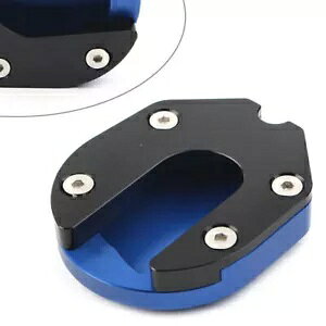 �T�C�h�X�^���h�����p�b�h �u���[ Honda Force 350 300 250 125 2018-2021- Side stand extension pad blue for Honda Force 350 300 250 125 2018-2021- �y���s�A���i�z