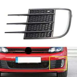 tgwbhCgtHOJo[vt[h VW St 6 MK6 2008-13 GTI- Left front headlights fog cover lamp hood for VW Golf 6 MK6 2008-13 GTI-