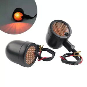 g O ubg Ao[ ou Rg[ Cg v JTL n[[p- Retro Grill Bullet Amber Bulb Control Light Lamp for Kawasaki Harley-
